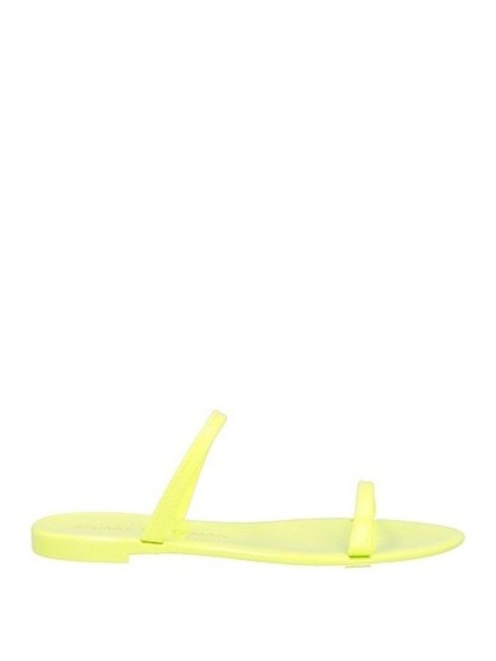 STUART WEITZMAN Lime Green Yellow Sawyer Sandals Size 7 NEW NWOB